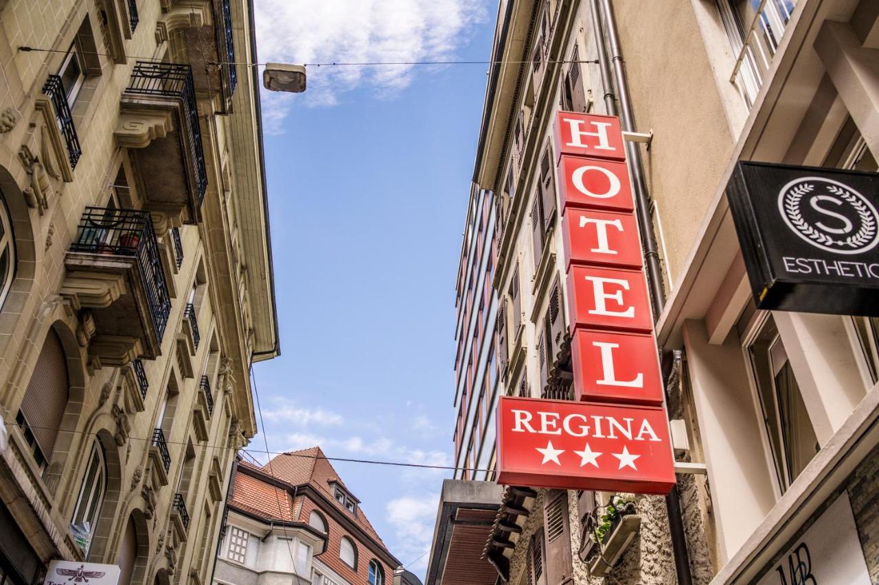 Hotel Regina Lausanne Bagian luar foto