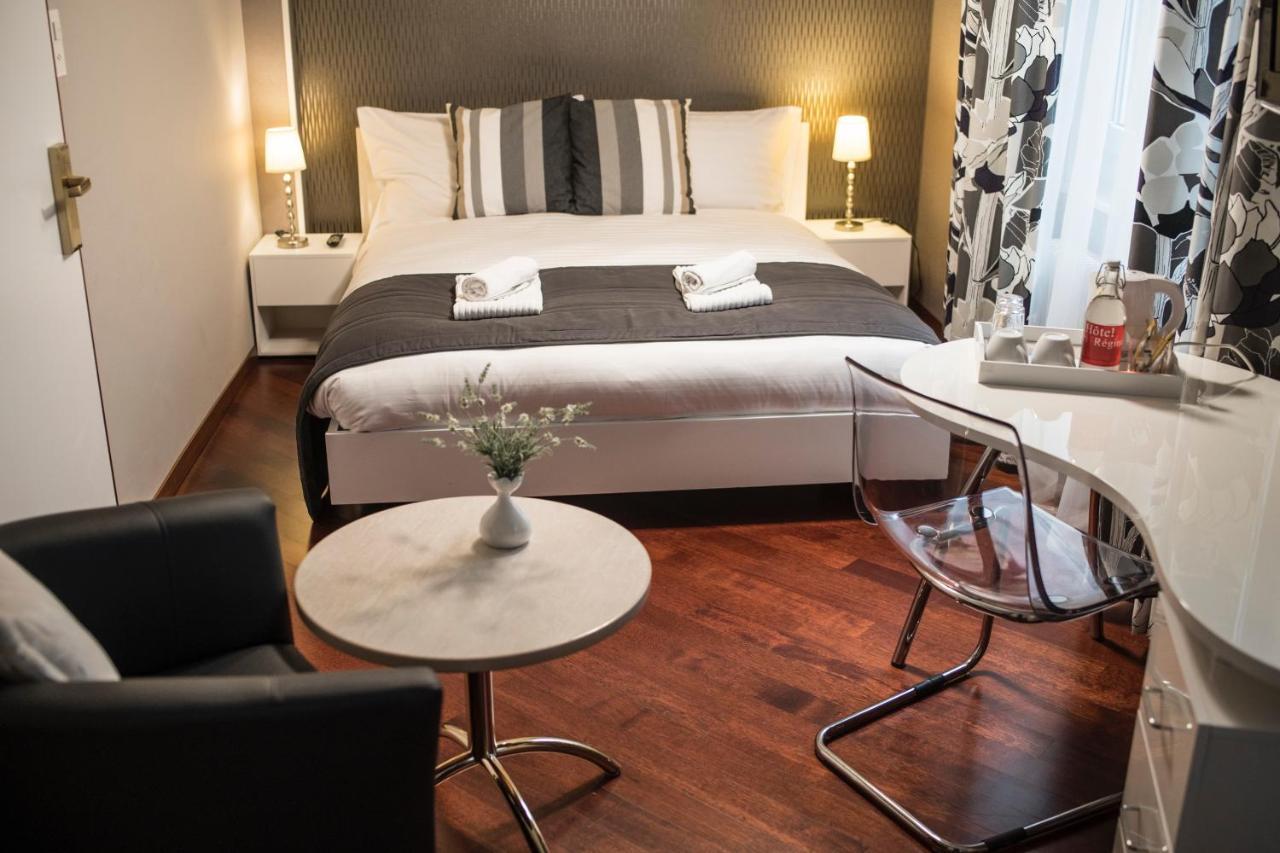 Hotel Regina Lausanne Bagian luar foto