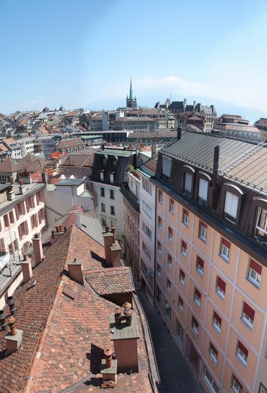 Hotel Regina Lausanne Bagian luar foto